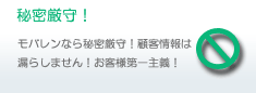 秘密厳守